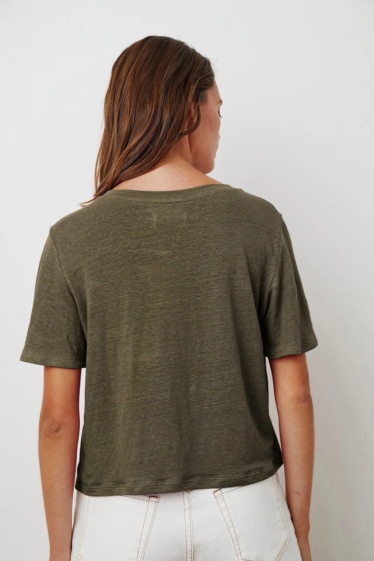 ANNALISE LINEN KNIT TEE