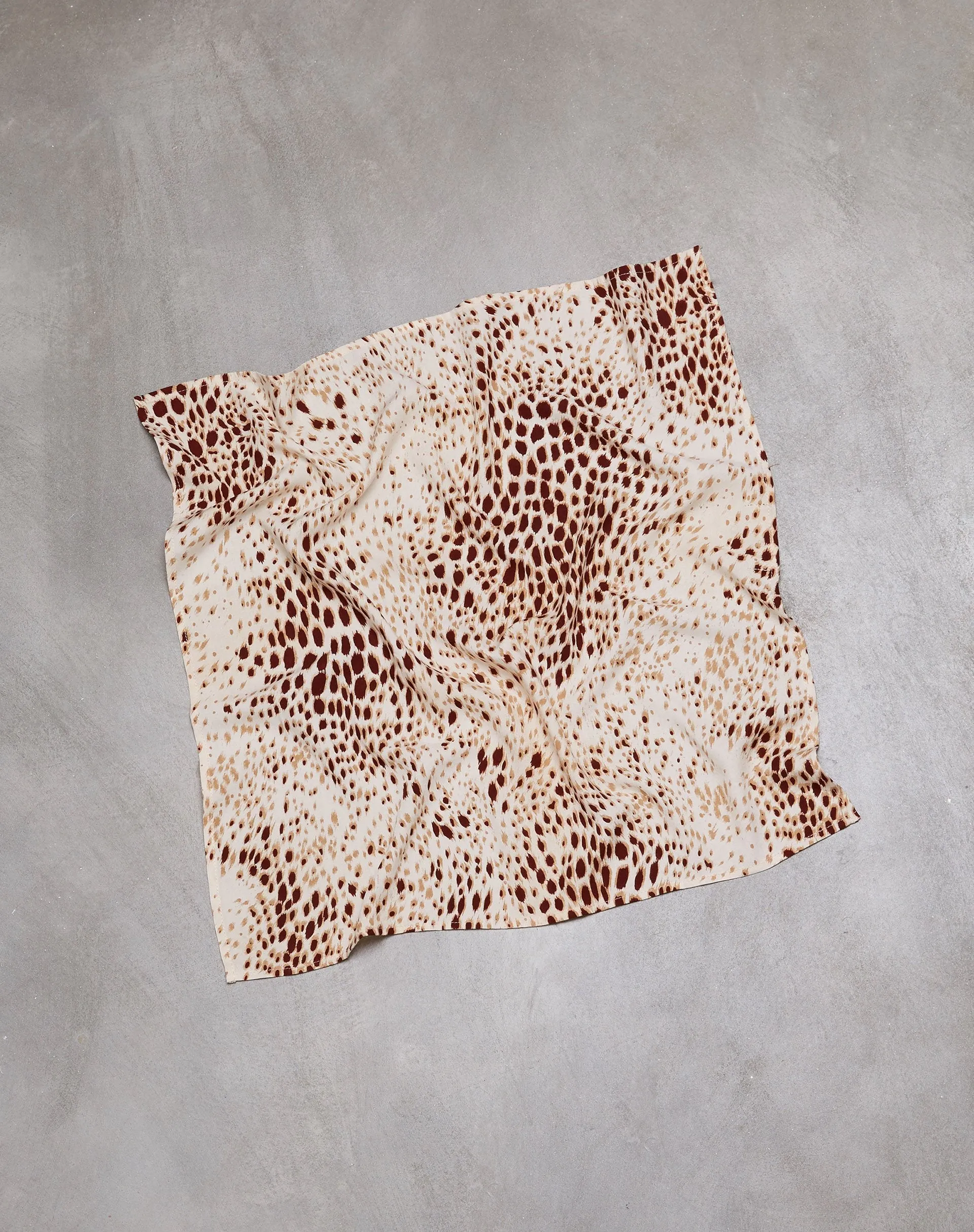 Bandana in Sand Leopard