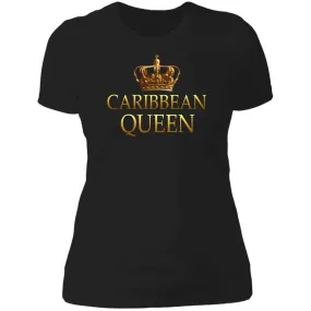 Caribbean Queen Boyfriend Style T-Shirt