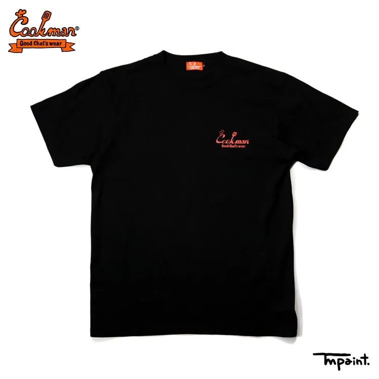 Cookman T-shirts - TM Paint Enjoy Cookman : Black