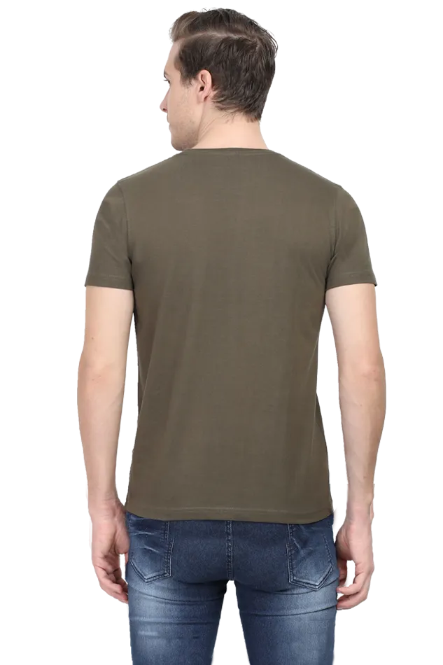 Mens Round Neck Tee - Chilling High