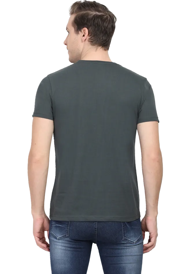 Mens Round Neck Tee - Chilling High