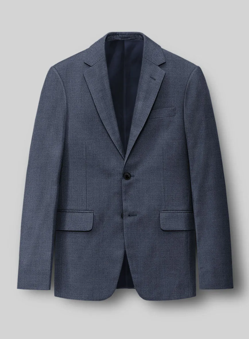 Napolean Slate Blue Wool Jacket