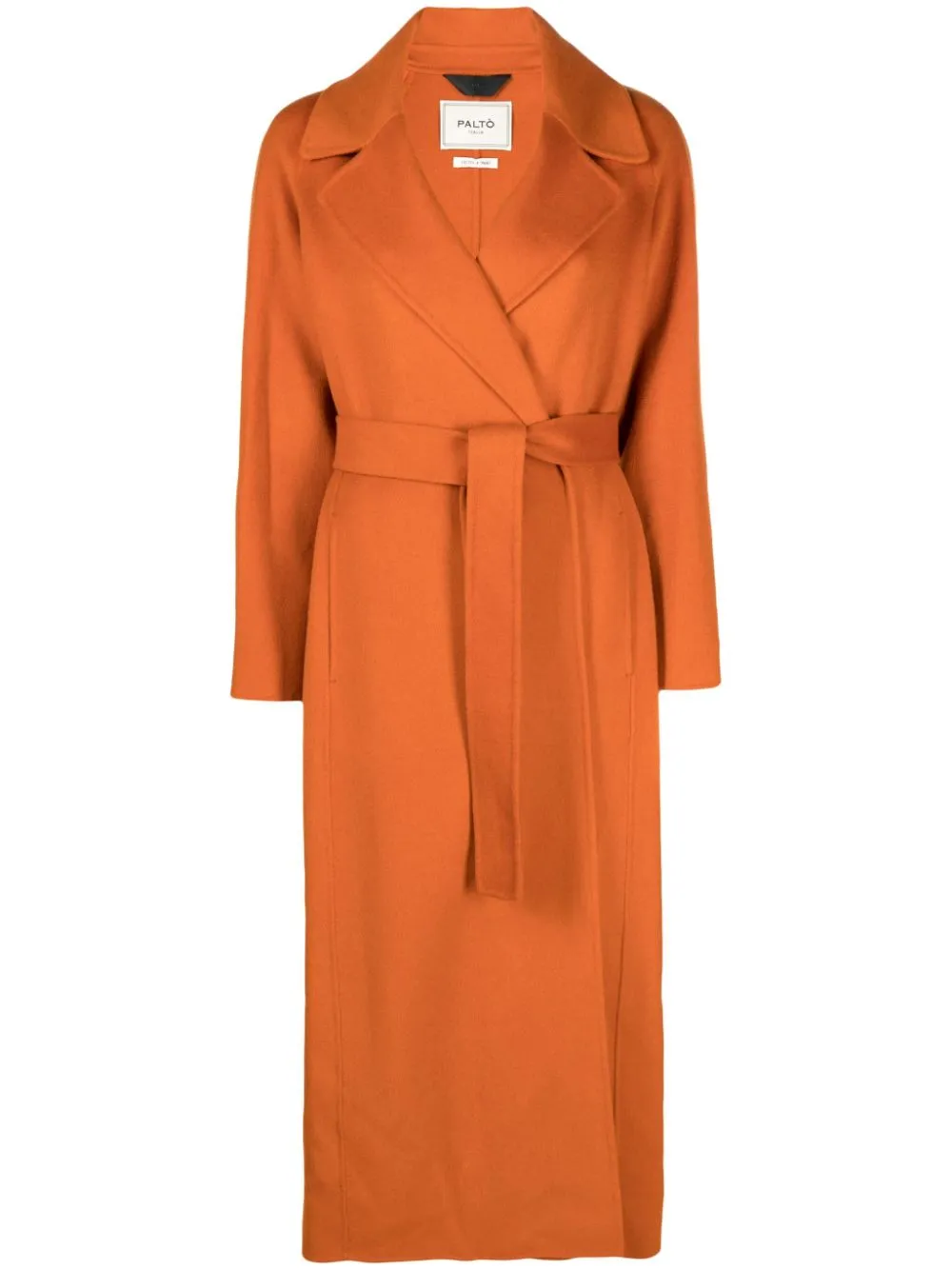 Paltò Belted Maxi Coat