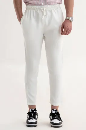 White Irish Linen trouser