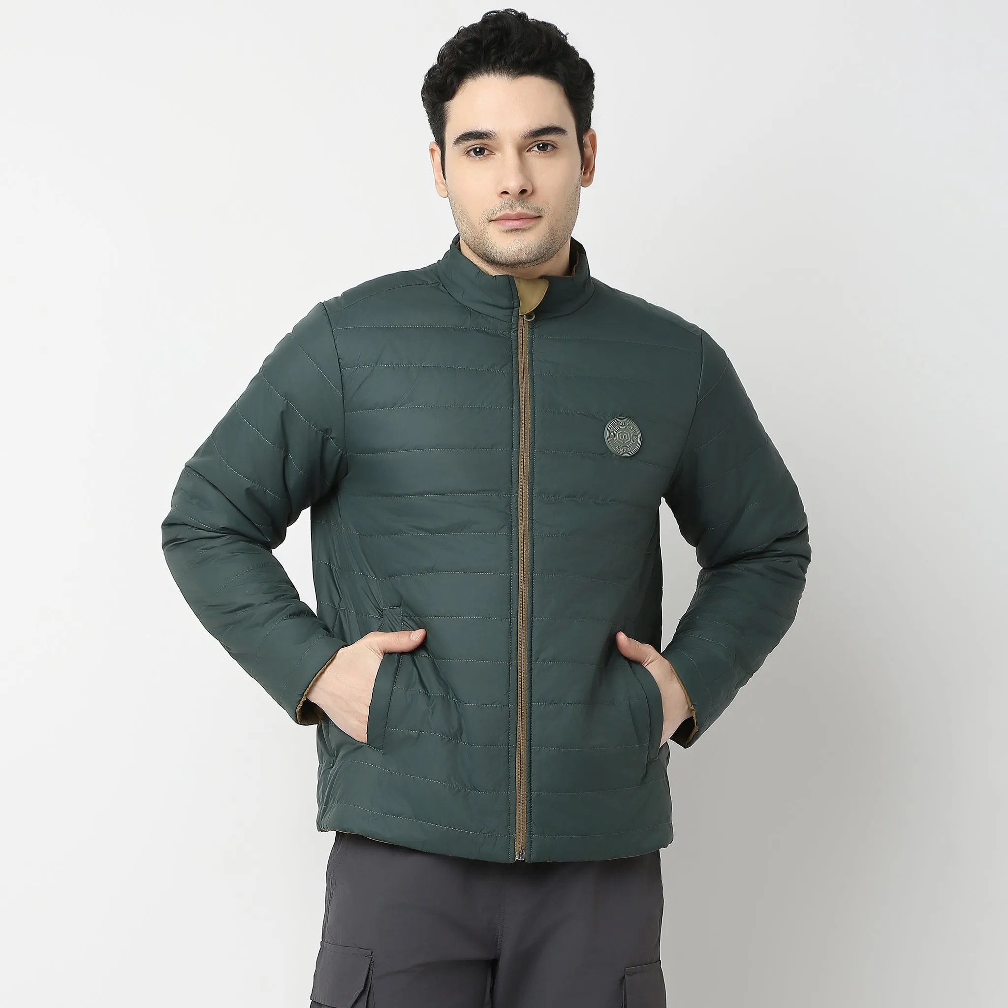 Winter Edit™ - Puffer Bomber Jacket - With Zip Closing and 2 Pockets