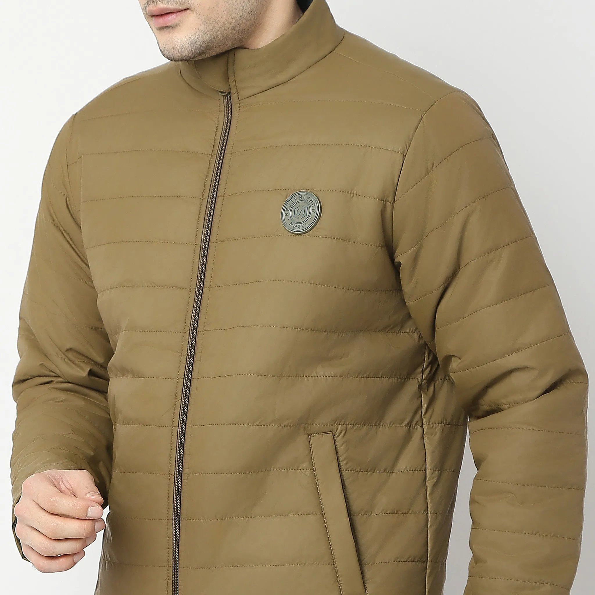 Winter Edit™ - Puffer Bomber Jacket - With Zip Closing and 2 Pockets