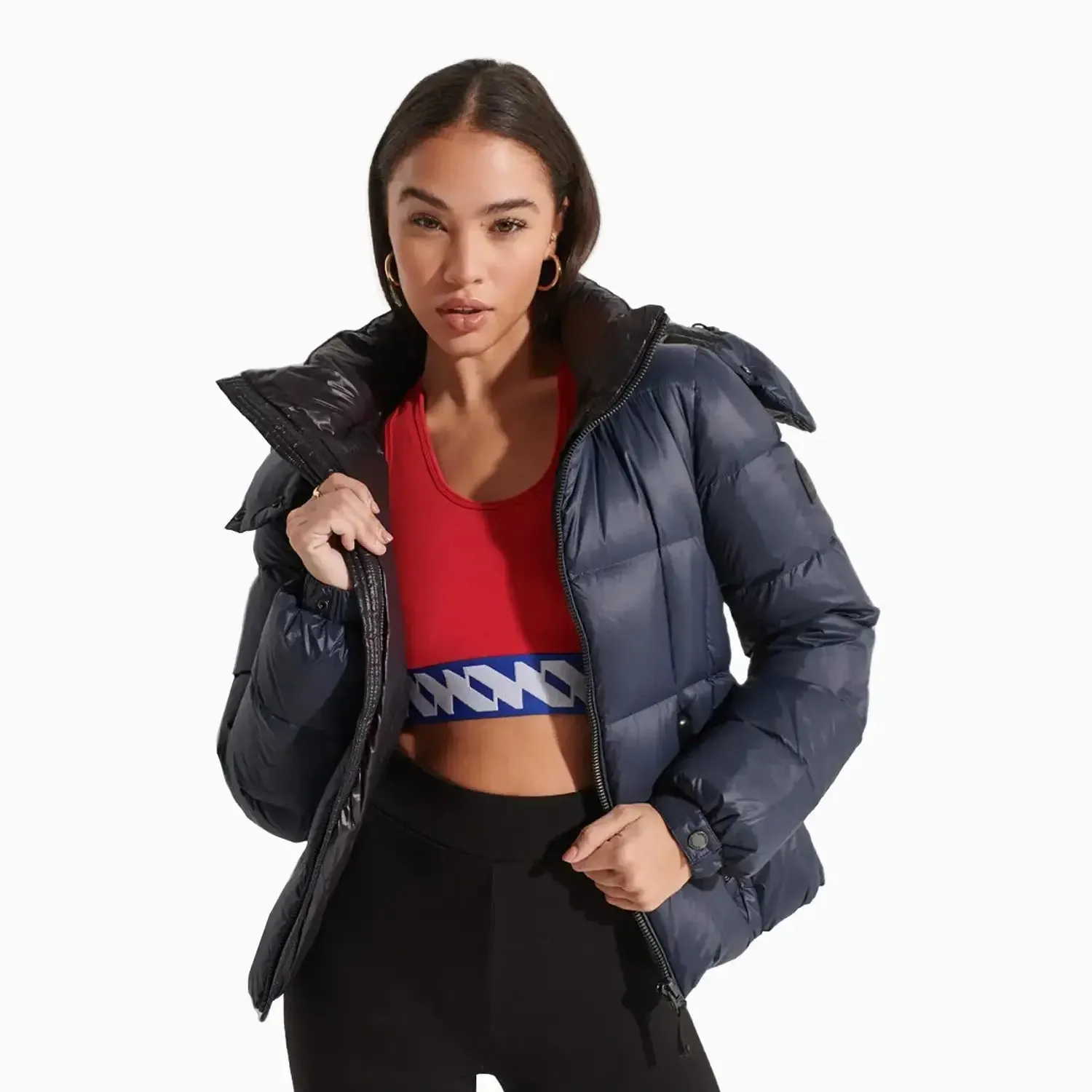 Women's Mountain Hooded Down Puffer Jacket