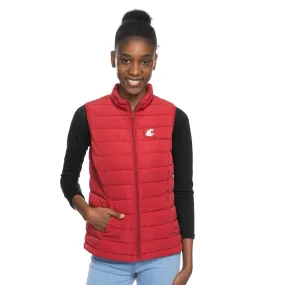 ZooZatz WSU Crimson Womens Puffer Vest